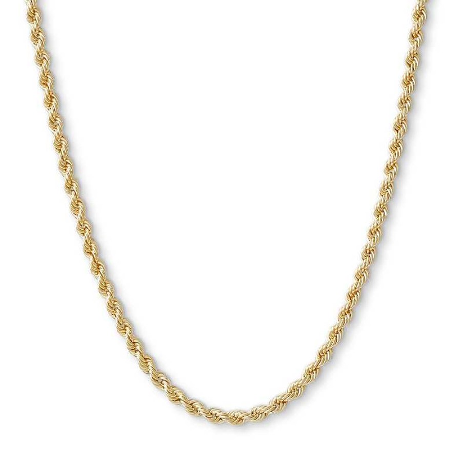 Banter 10K Hollow Gold Rope Chain - 26" Necklaces