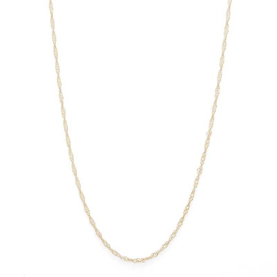 Banter 1.4Mm Singapore Chain Necklace In 10K Hollow Gold - 22" Necklaces