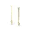 Banter 10K Gold Cz Threader Earrings Earrings