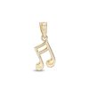 Banter 18Mm Music Note Charm In 10K Solid Gold Charms