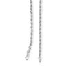 Banter 10K Hollow White Gold Rope Chain - 26" Necklaces