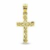 Banter Small Open Filigree Cross Charm In 14K Solid Gold Charms