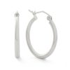 Banter 20Mm Tube Hoop Earrings In Hollow Sterling Silver Earrings