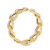 Banter 5.7Mm Cuban Chain Link Ring In 10K Gold Size 7 Rings