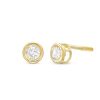 Banter Child'S 3Mm Cubic Zirconia Stud Earrings In 10K Gold Earrings