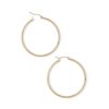 Banter 10K Tube Hollow Gold Hoops Earrings