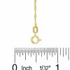 Banter 020 Gauge Solid Singapore Chain Necklace In 10K Solid Gold - 22" Necklaces