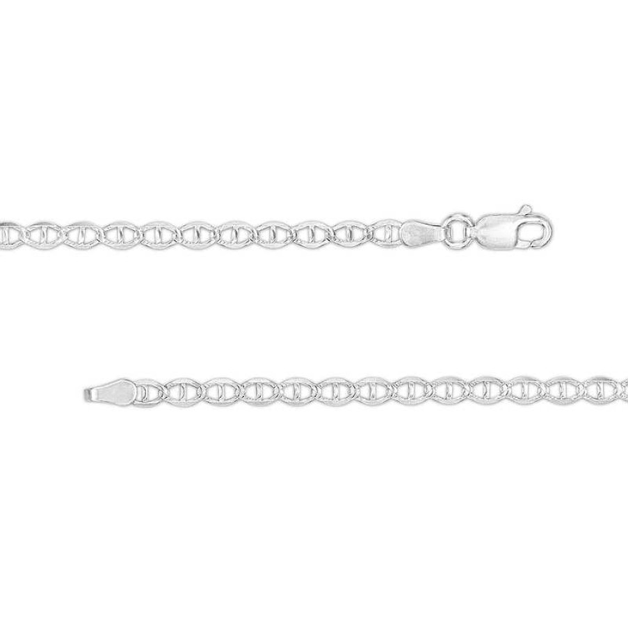 Banter Made In Italy Diamond-Cut Mariner Chain Necklace In Solid Sterling Silver - 16" Necklaces