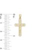 Banter Small Filigree Crucifix Necklace Charm In 10K Gold Charms