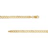 Banter 120 Gauge Diamond-Cut Pav Curb Chain Necklace In 10K Solid Gold - 22" Necklaces