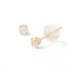 Banter 10K Solid Gold Cz Studs - 3Mm Earrings