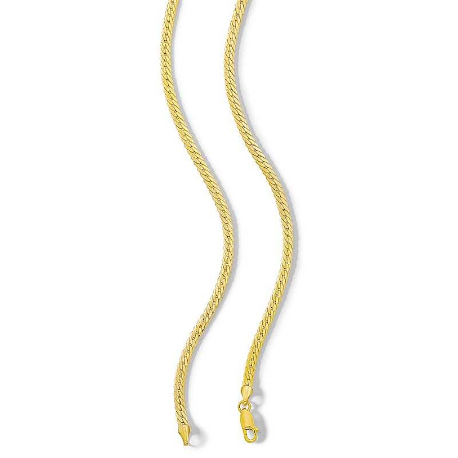 Banter 10K Hollow Gold Tight Curb Chain - 20" Necklaces