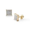 Banter 1/5 Ct. T.W. Diamond Micro Square Earrings In 10K Gold Earrings