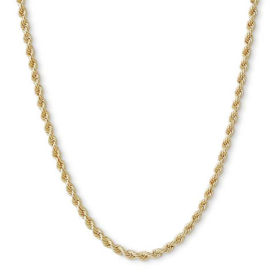 Banter 10K Hollow Gold Rope Chain - 18" Necklaces