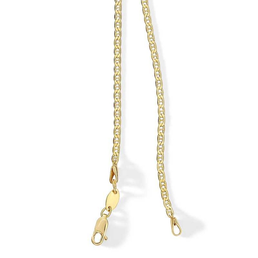 Banter 2.3Mm Mariner Chain Necklace In 14K Gold Bonded Semi-Solid Sterling Silver - 18" Necklaces