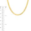 Banter Made In Italy 4Mm Herringbone Chain Necklace In 10K Solid Gold - 16" + 1" Necklaces