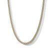 Banter 10K Hollow Gold Diamond-Cut Franco Chain Made In Italy - 22" Necklaces