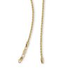 Banter 016 Gauge Rope Chain Necklace In 10K Solid Gold Bonded Sterling Silver - 24" Necklaces