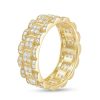 Banter Quad Cubic Zirconia Scallop Edge Ring In 10K Gold - Size 10 Rings