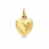 Banter Small Puff Heart Charm In 10K Gold Charms