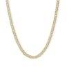 Banter Made In Italy 100 Gauge Mariner Chain Necklace In 10K Hollow Gold - 24" Necklaces