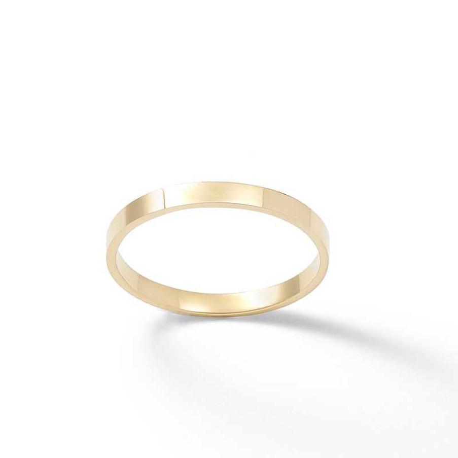 Banter Wedding Band In 10K Gold - Size 6 Rings