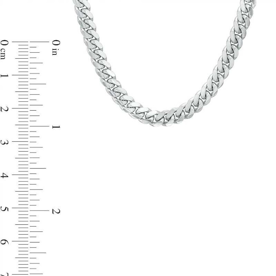 Banter Made In Italy 4.95Mm Miami Cuban Chain Necklace In Solid Sterling Silver - 22" Necklaces