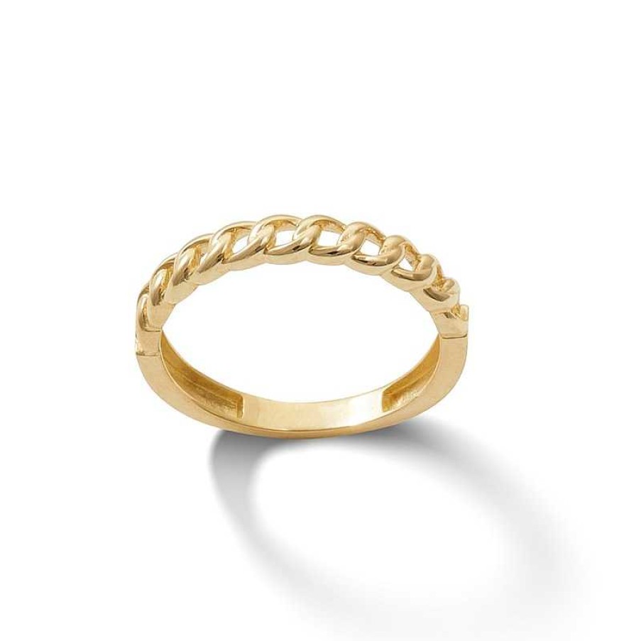 Banter Chain Link Ring In 10K Gold Rings