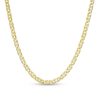 Banter Child'S 060 Gauge Diamond-Cut Birdseye Curb Chain Necklace In 10K Hollow Gold - 15" Necklaces