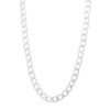 Banter 10K Hollow White Gold Curb Chain - 22" Necklaces