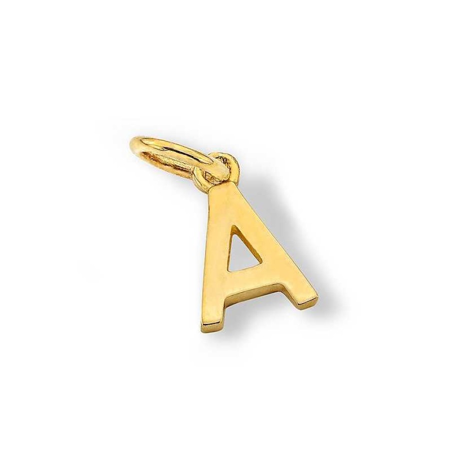 Banter 14K Semi-Solid Gold A Charm Charms