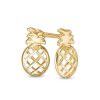 Banter Child'S Cut-Out Pineapple Stud Earrings In 10K Gold Earrings