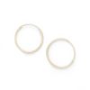 Banter 13Mm Hoop Earrings In 14K Tube Hollow Gold Earrings