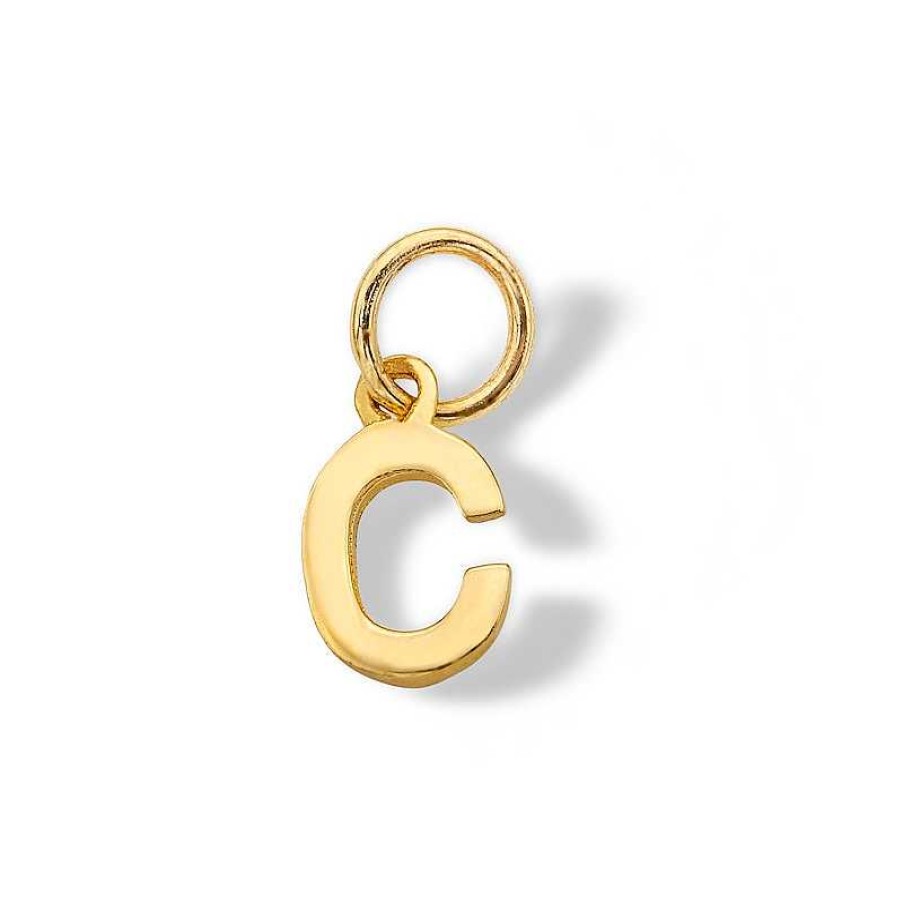 Banter 14K Semi-Solid Gold C Charm Charms