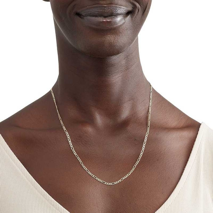 Banter 10K Hollow Gold Valentino Chain - 18" Necklaces