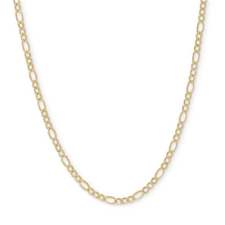 Banter 10K Hollow Gold Figaro Chain - 16" Necklaces