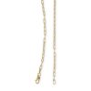 Banter 2.2Mm Paper Clip Chain Necklace In 10K Semi-Solid Gold - 18" Necklaces