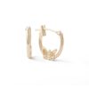 Banter 10K Gold Hoop Earrings With Butterfly Earrings