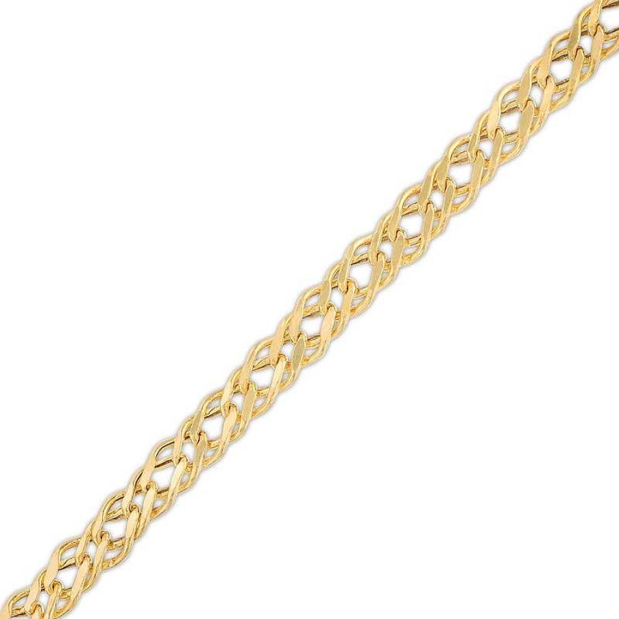 Banter 5.10Mm Diamond-Cut Rambo Chain Bracelet In 10K Hollow Gold - 8.5" Bracelets