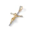 Banter 1/3 Ct. T.W. Diamond Crucifix Necklace Charm In 10K Gold Charms