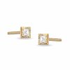 Banter Child'S 3Mm Princess-Cut Cubic Zirconia Stud Earrings In 10K Gold Earrings