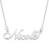 Banter Script Name Necklace In Sterling Silver (10 Characters) Necklaces