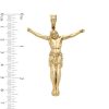 Banter 10K Solid Gold Jesus Necklace Charm Charms