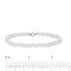 Banter 4.5-5Mm Cultured Freshwater Pearl Strand Bracelet With 10K Gold Clasp Bracelets