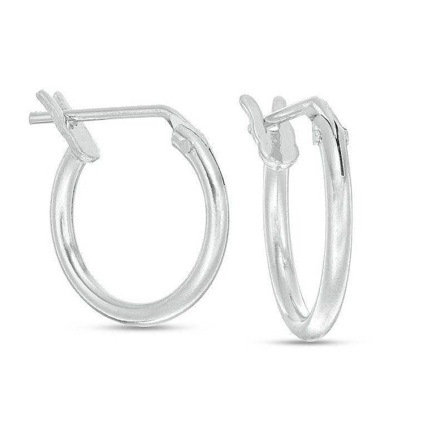 Banter Extra Small Hoop Earrings In Sterling Silver Earrings