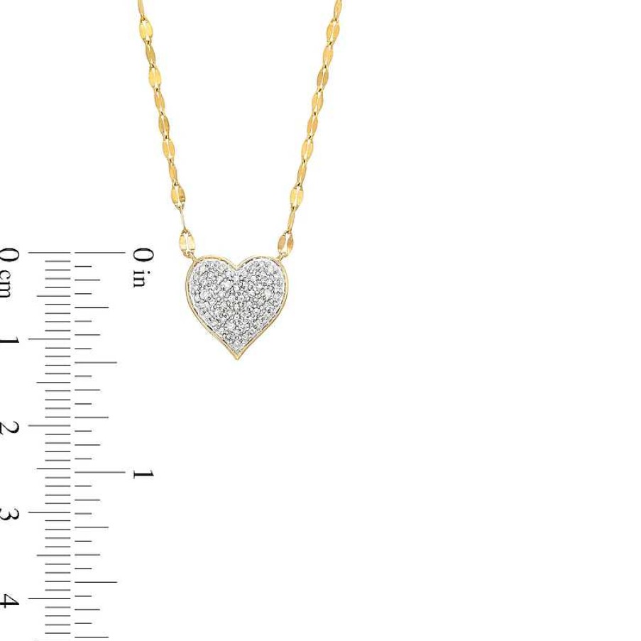 Banter 10K Gold Diamond Heat Forzatina Chain Necklace Necklaces