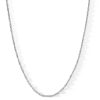 Banter Made In Italy 030 Gauge Singapore Chain Necklace In Solid Sterling Silver - 16" Necklaces