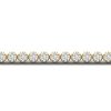 Banter 10K Solid Gold 2 Ct. T.W. Lab-Created Diamond Tennis Bracelet Bracelets