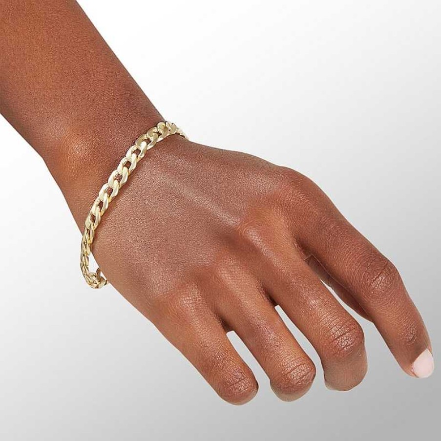 Banter 14K Hollow Gold Curb Chain Bracelet - 7.5" Bracelets