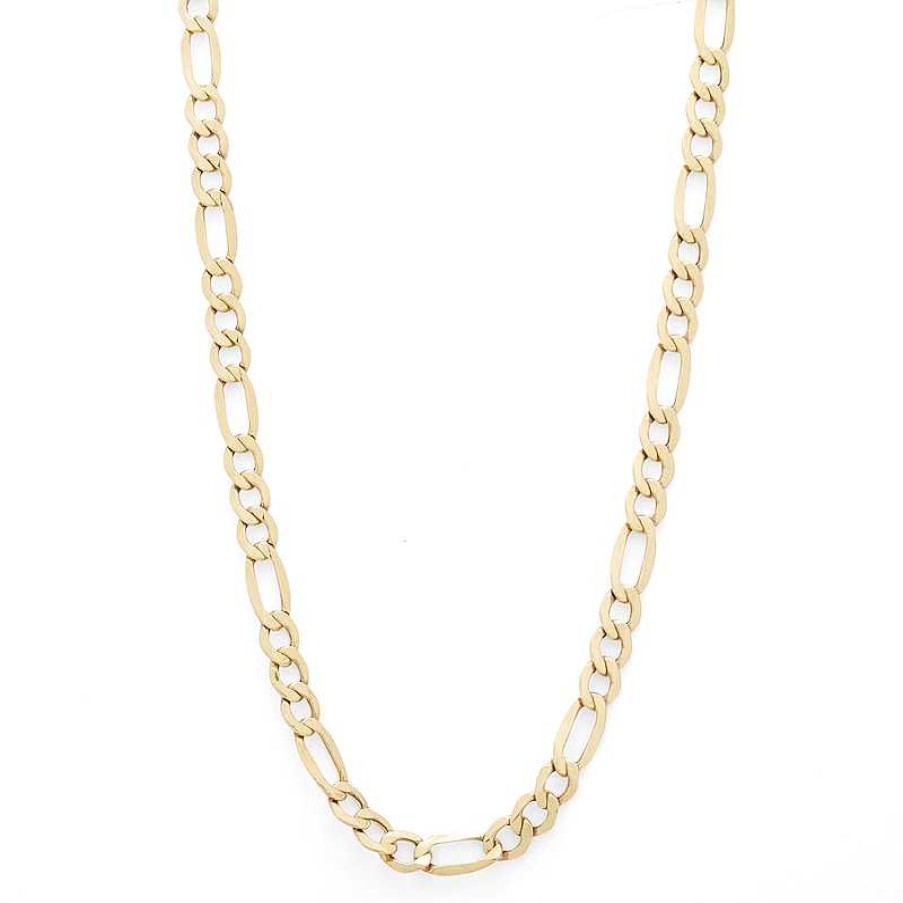 Banter 10K Hollow Gold Figaro Chain - 24" Necklaces